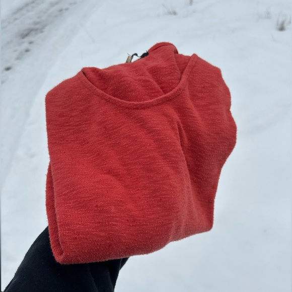 Laila Jayde "Bowie 3/4 Sleeve Dolman Knit Top", Coral, Women's XS - Picture 12 of 12